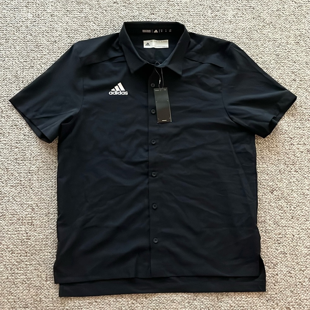 NWT Men’s Adidas Button Down